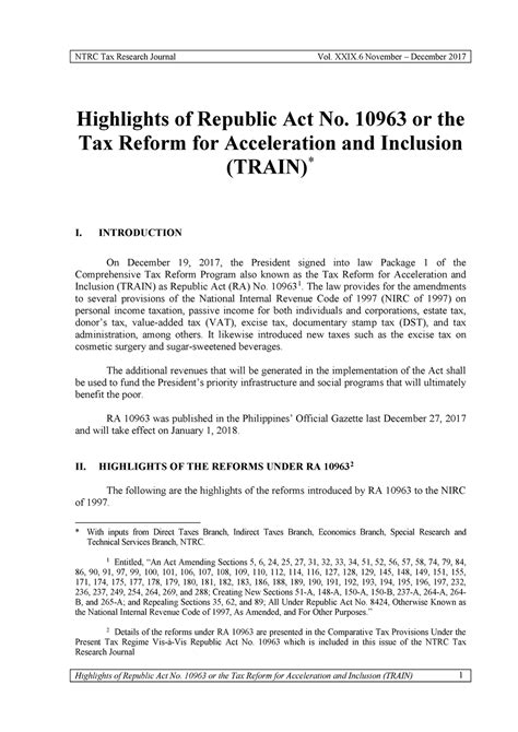 Republic Act No. 10963 .
